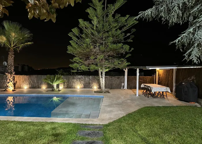 Casa Con Jardin, Sauna, Piscina Privada Y Naturaleza Cerca De Barcelona Prázdninový dům