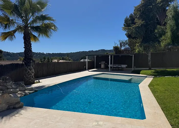 Casa Con Jardin, Sauna, Piscina Privada Y Naturaleza Cerca De Barcelona Prázdninový dům Pallejá