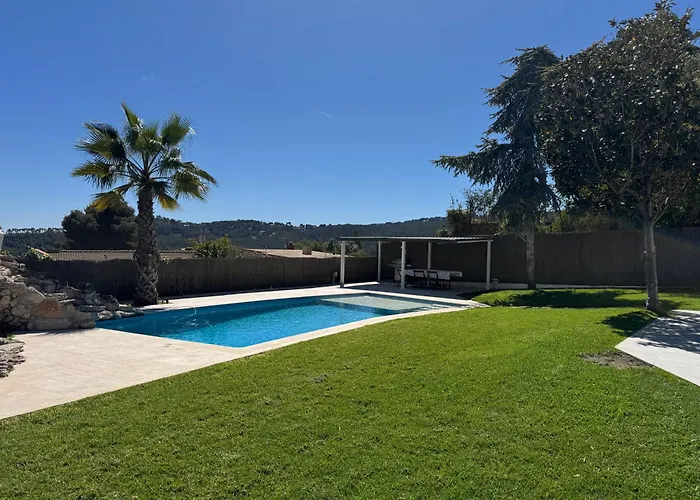 Casa Con Jardin, Sauna, Piscina Privada Y Naturaleza Cerca De Barcelona * Pallejá