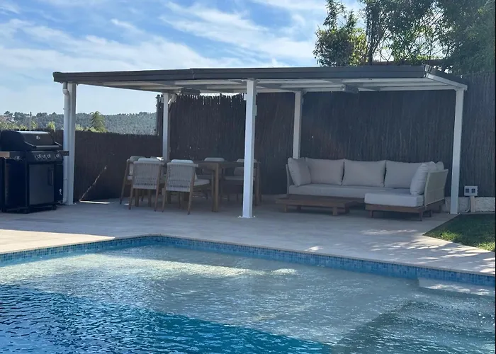 Casa Con Jardin, Sauna, Piscina Privada Y Naturaleza Cerca De Barcelona Prázdninový dům *